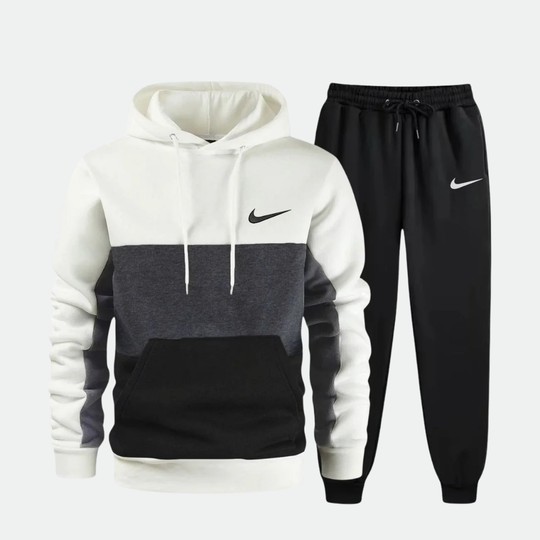 Lässiger Trainingsanzug mit Kapuze