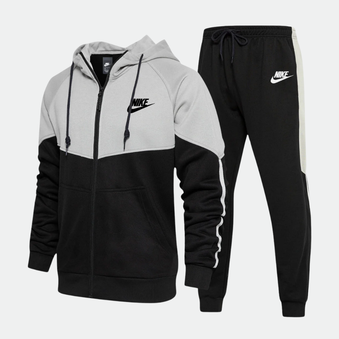 Lässiger Trainingsanzug mit Reißverschluss