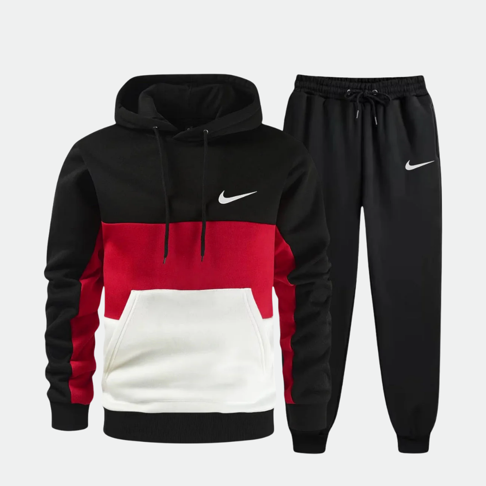 Lässiger Trainingsanzug mit Kapuze