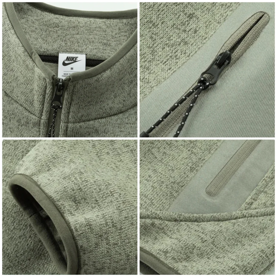 Lässige Jacke mit Reißverschluss