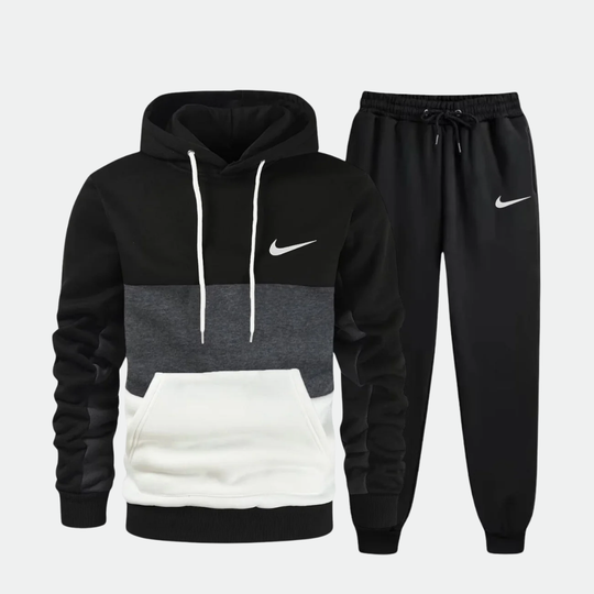 Lässiger Trainingsanzug mit Kapuze