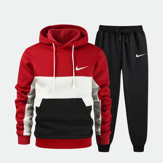 Lässiger Trainingsanzug mit Kapuze