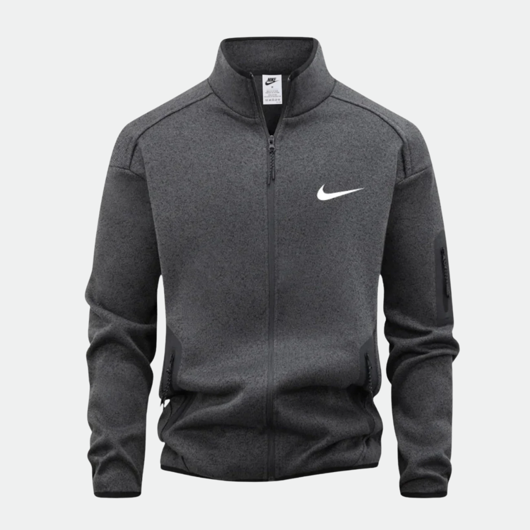 Lässige Jacke mit Reißverschluss