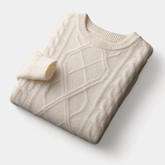 Gewebter Pullover