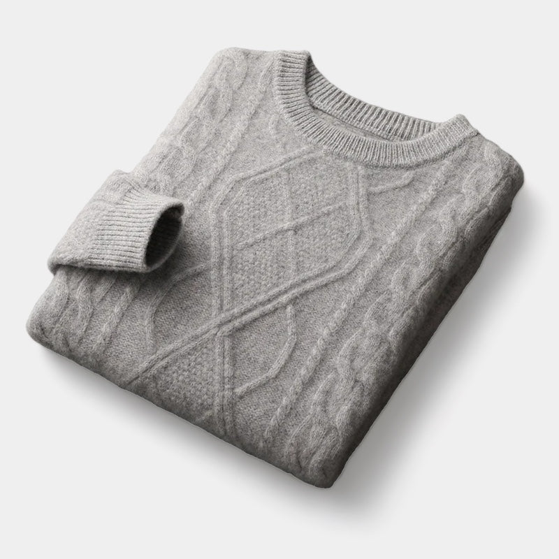 Gewebter Pullover