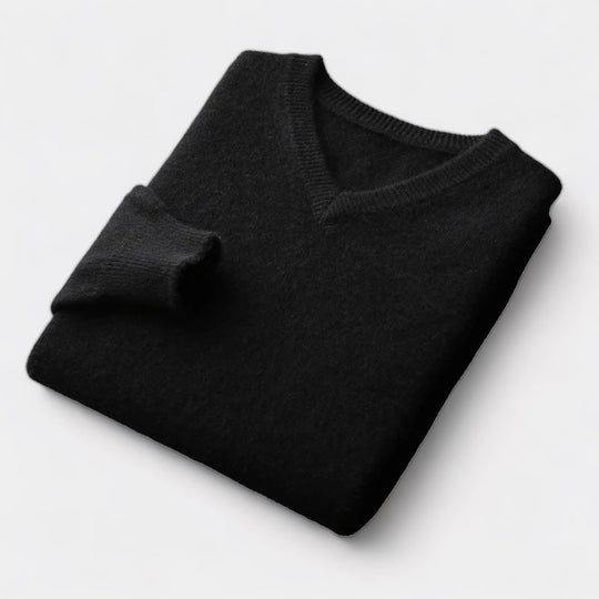V-Ausschnitt Pullover